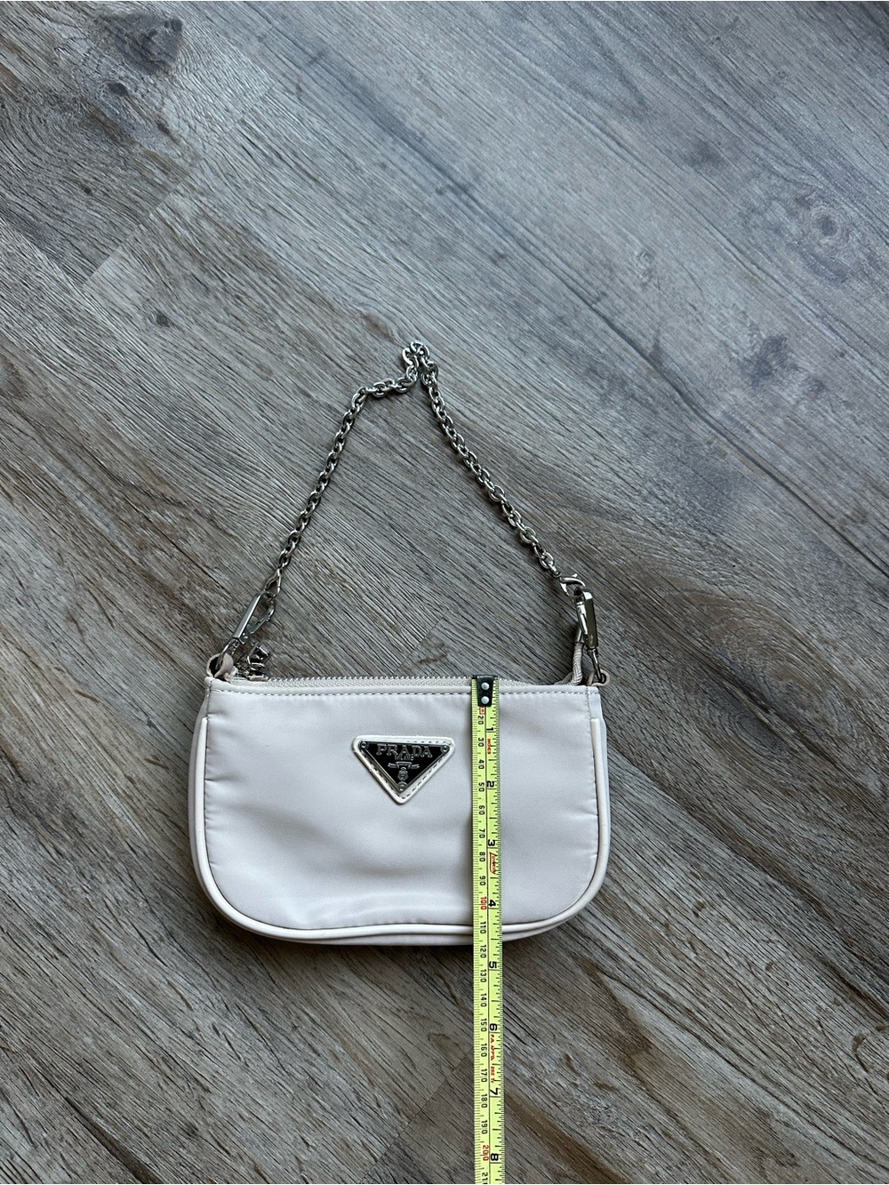 Prada Cream Mini Shoulder Bag - Picture 3 of 7